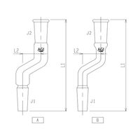 旭製作所 オフセット連結管 2506ー5L 1個 62-2094-51（直送品）
