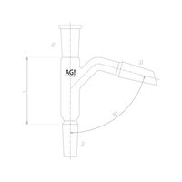 旭製作所 分留用連結管 2554ー3L 1個 62-2095-29（直送品）