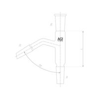 旭製作所 分留用連結管 2555ー3L2L 1個 62-2095-32（直送品）
