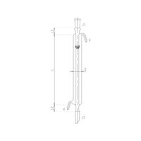 旭製作所 リービッヒ 冷却器 ホース口仕様 3400-300-3L 1個 62-2105-83（直送品）