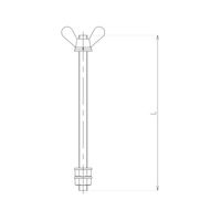 旭製作所 固定ボルト 3494-145 1式 62-2107-28（直送品）