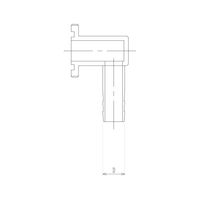 旭製作所 L形金属製媒体アダプター(ホース口) 9199ーL15 1個 62-2119-53（直送品）