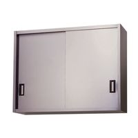 東製作所 ステンレス吊戸棚 600×300×900 AS-600S-900 1個 61-4436-82（直送品）