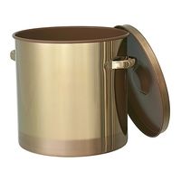 PFAコーティング ステンレスタンク STーCー36 PFA50μm (茶色) 36L ST-C-36 PFA50um(チャイロ) 1個（直送品）