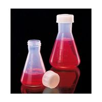 サーモフィッシャーサイエンティフィック 三角フラスコ(スクリューキャップ付) 250mL 4106-0250 1個 61-6863-63（直送品）