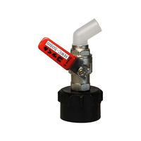 ミヤサカ工業 ワンタッチ給油栓コッくんBタイプφ50赤ブレーキ油仕様 MWC-50BSR-BRAKE 1個 61-6999-88（直送品）