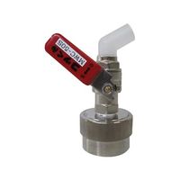 ミヤサカ工業 ワンタッチ給油栓コッくん取付部強化タイプφ50赤 MWC-50SR 1個 61-6999-99（直送品）