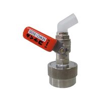 ミヤサカ工業 ワンタッチ給油栓コッくん取付部強化タイプφ50オレンジバイトン仕様 MWC-50SO-VITON 1個 61-7000-11（直送品）