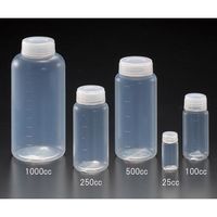 フロンケミカル PFA広口試薬瓶（中栓ナシ） 500cc NR1681-004 1本 61-9942-92（直送品）