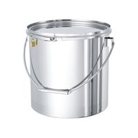 MONOVATE 南京錠付吊り下げ式密閉容器 15L CTLBK-27 1個 62-1369-55（直送品）