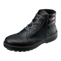 シモン 安全靴 (中編上靴) WS22 黒 23.5cm クロ 1足 61-9691-72（直送品）