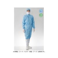 東洋リントフリー 防塵ツナギ服 グリーン FD171Cー03 L 1枚 61-0090-27（直送品）