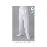 東洋リントフリー 防塵パンツ 白 FH304Aー01 L 1本(1枚) 61-0093-45（直送品）