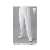 東洋リントフリー クリーンパンツ 白 JE356Aー01 S JE356A-01 1本(1枚) 61-0093-85（直送品）