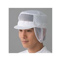 東洋リントフリー クリーンキャップ 白 JA476Cー01 LL 1枚 61-0095-45（直送品）