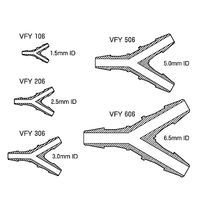 アイシス ミニフィッティング Y型 5.0mm VFY506 1パック(10個) 61-0479-60（直送品）