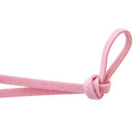 ヘッズ スエードリボンピンク-1 SUP-R1 1セット（10巻：1巻×10パック）（直送品）