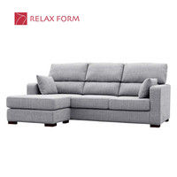 【車上渡し】RELAX FORM ミーレ カウチ スノーグレー 1セット（直送品）