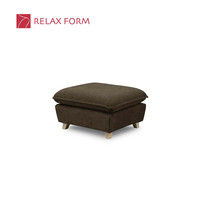 【車上渡し】RELAX FORM サボン オットマン（S） ペッパーグレー 1脚（直送品）