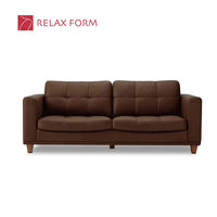 【車上渡し】RELAX FORM セレーノ sereno 3人掛ソファ カカオ 1脚（直送品）