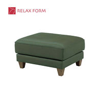 【車上渡し】RELAX FORM コロンバス オットマン ビリジアングリーン 1脚（直送品）