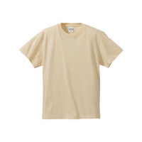 United Athle（ユナイテッドアスレ） 5001綿Tシャツ XL ナチュラル 1包（10枚入） キャブ（直送品）