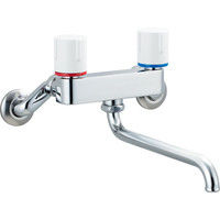 LIXIL 2ハンドル混合水栓バスキッチン兼用 BF-WL405N（100）（直送品）