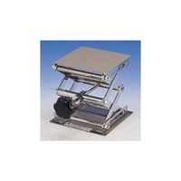 柴田科学 ラボジャッキ ノブ式 200×200mm 047010-7020 1個 61-4420-88（直送品）