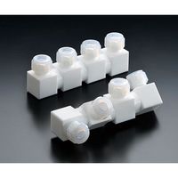 フロンケミカル フッ素樹脂 フレキシブル多連ホルダー NR1656ー006 1個 61-9942-17（直送品）