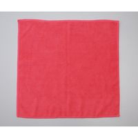 オープン工業 マイクロファイバークロス レッド 3633405 1枚 62-1613-43（直送品）