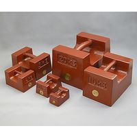 村上衡器製作所 鋳鉄製まくら型分銅 M1級 2kg 1個 61-3514-05（直送品）