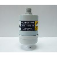 佐藤真空 オイルミストトラップ 排気量100L以下 OMT-C-100 1個 61-3612-99（直送品）
