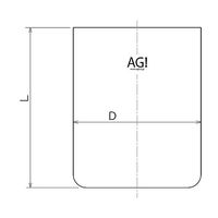 旭製作所 大型ビーカー 30L 3098ー30/315 1個 61-3614-02（直送品）