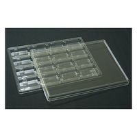 アズワン サンプル保管トレー(3枚入) 210×297×20mm 4×4マス T-009-16ZS(16マス)3マイ 1セット(3枚)（直送品）