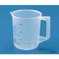 TARSONS 目盛付ビーカー 取っ手付 PP製 5000mL 431090 1個 62-2933-18（直送品）