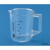 東栄 目盛付ビーカー 取っ手付 TPX製 2000mL 441080 1個 62-2933-23（直送品）