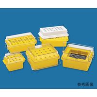 東栄 クライオチルゲル入り蓋付ー20°Cミニクーラー PC製 1.5mL用 32本 525060 1個 62-2935-76（直送品）