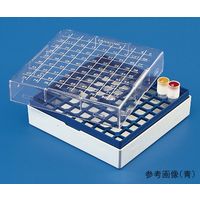 東栄 クライオボックス 1.0、1.8mL用 黄 81本 524010-Y 1個 62-2937-70（直送品）