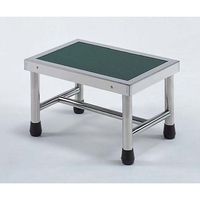 柏ステンレス工業 一段踏台 400×300×200H イチダントウダイ MH-1F-L 1個 62-2715-85（直送品）