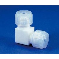フロン工業 PTFE スリーシール式ジョイントL型 8φ F-2651-02 1個 61-4386-19（直送品）