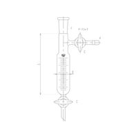 旭製作所 サンプリング受器 ガラスコック 3620ー50ー3L 1個 62-2109-86（直送品）