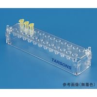 TARSONS マイクロチューブラック 保持容器1.5mL 24本 青 241060-B 1個 62-2938-45（直送品）