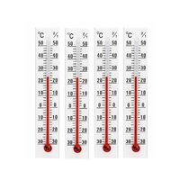 クレセル 温度計タテ4本セット DP-7S4 1セット 62-3966-31（直送品）