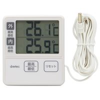 ドリテック（DRETEC） 室内・室外温度計 O-285IV 1個 62-8553-21（直送品）