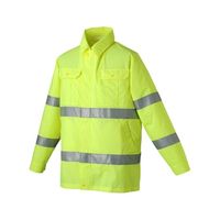 アゼアス AZ LITE 10190 高視認性空調服 ジャケット イエロー LL AZLITE10190Y-LL 1枚 62-4094-30（直送品）