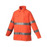 アゼアス AZ LITE 10190 高視認性空調服 ジャケット オレンジ LL AZLITE10190O-LL 1枚 62-4094-33（直送品）