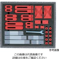 ナベヤ プラクランプセット スタッドボルトM6仕様セット PCS0006 1セット 3-8066-01（直送品）