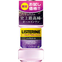 リステリン トータルケア ゼロプラス エントリーボトル 500mL ジョンソン・エンド・ジョンソン マウスウォッシュ 原因菌殺菌 薬用
