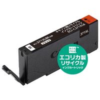 エコリカ　リサイクルインク　ECI-C371XLB　BCI-371XLBK対応   1個（直送品）