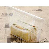 大阪ポリヱチレン販売 ヨーロピアン縦型サンド（A）ホワイト 6853 1包：100枚×10（直送品）